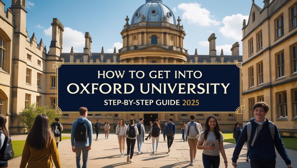 how to Get Into Oxford University ( Giude by step by step 2025