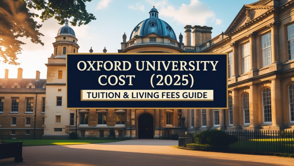 Oxford University Cost (2025): Tuition & Living Fees Guide