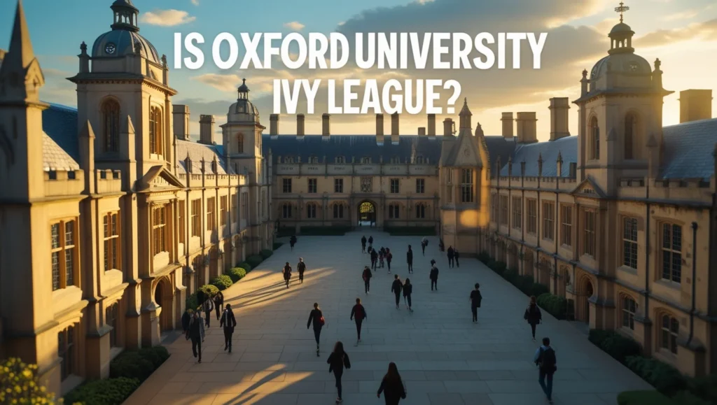 Oxford University Ivy League