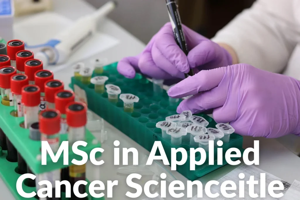 MSc in Applied Cancer Science