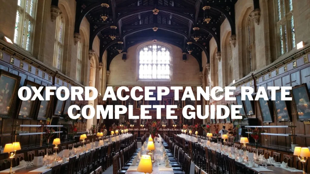 Oxford University Acceptance Rate
