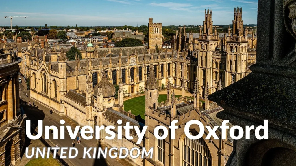 University of Oxford United Kingdom​