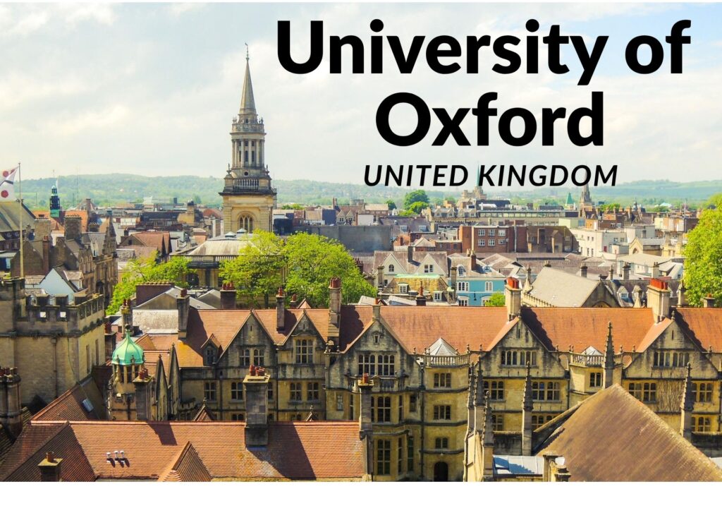 University of Oxford United Kingdom​