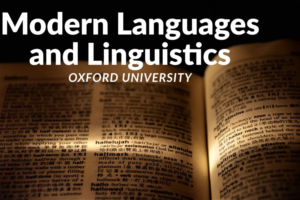 Modern Languages and Linguistics​